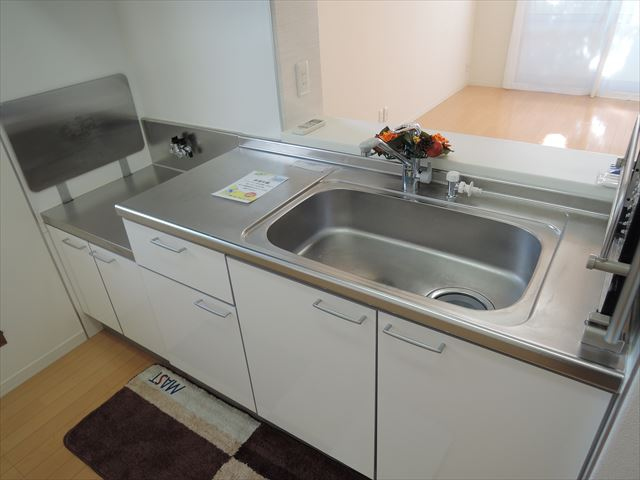 食洗器用分岐水栓付き