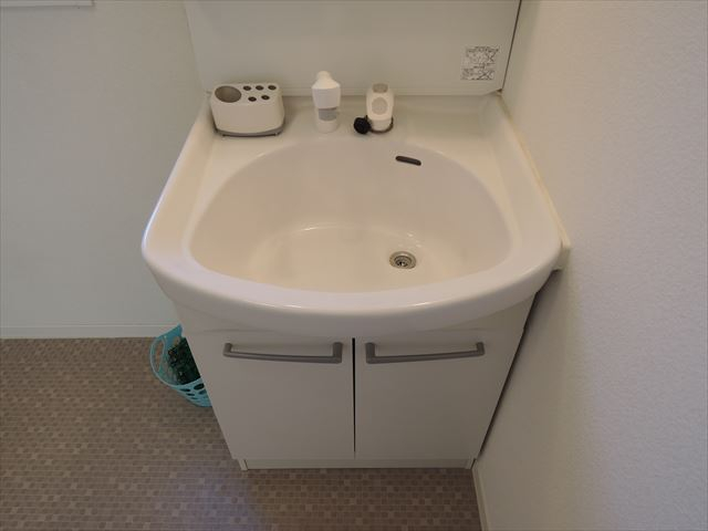 シャワー式の水栓